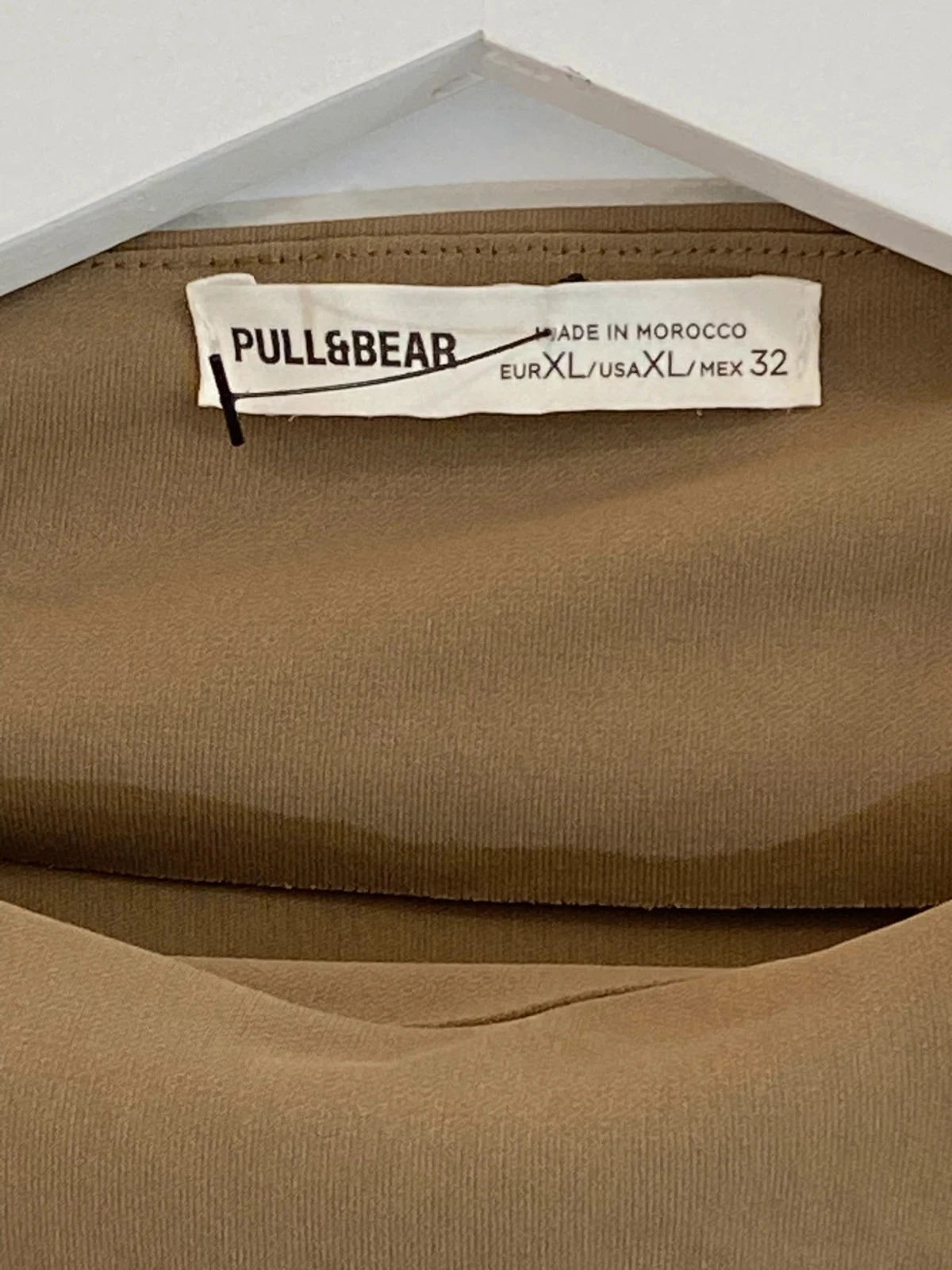 Vestido precioso caqui Pull & Bear Tamanho XL – photo 5